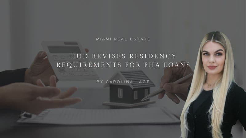 featured image for story, HUD Revises Residency Requirements for FHA Loans
